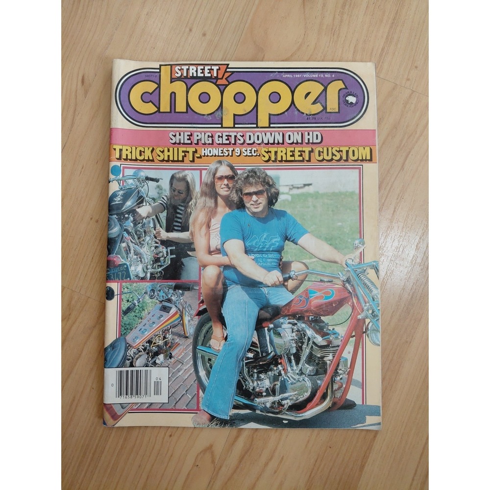 1981 STREET CHOPPER‎ Magazine Motorcycle